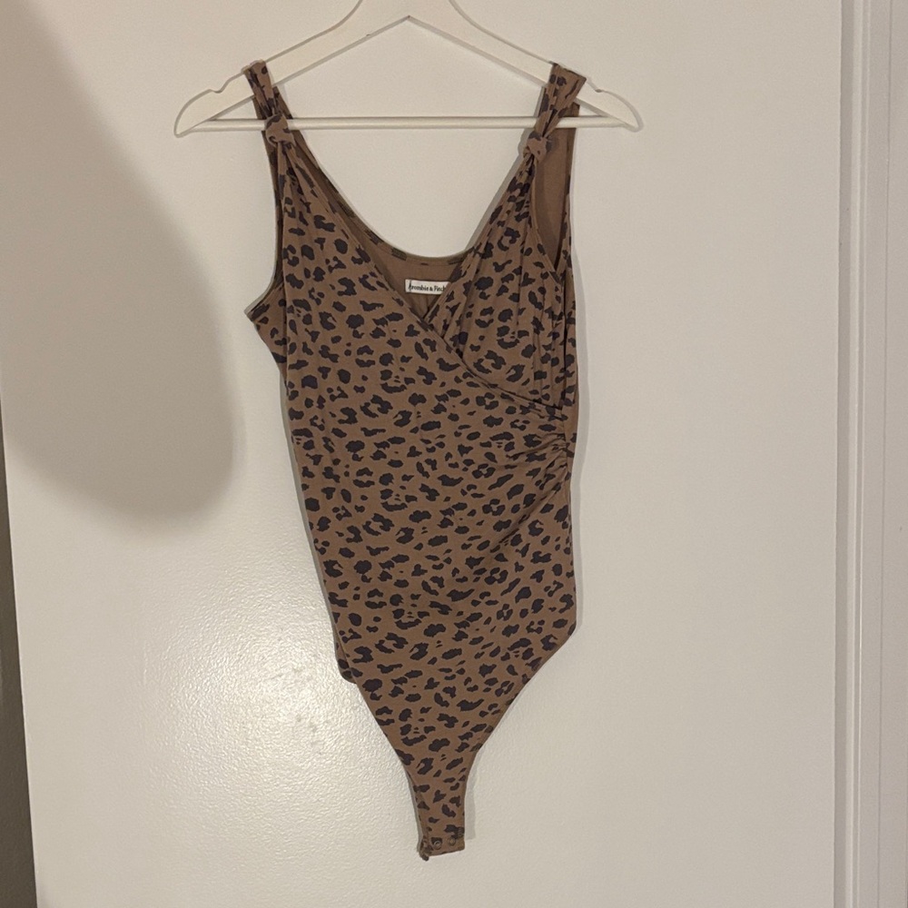 Abercrombie & Fitch Taupe Bodysuit
